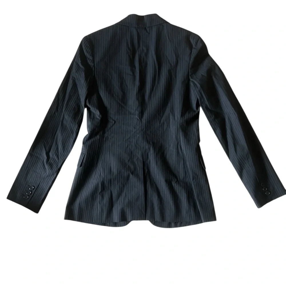 Theory Women’s Black Striped Blazer | Small